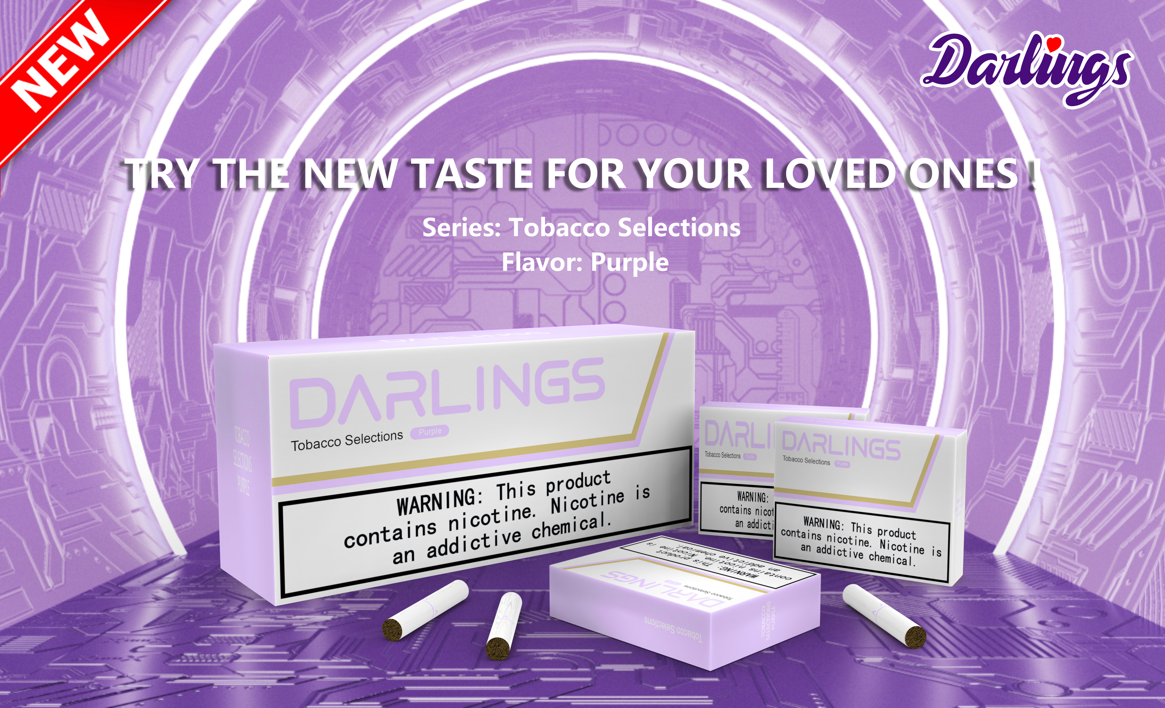 Tobacco heat sticks for iqo s marlbor o heet s cigarett e heating hn b device with Purple natural flavor 