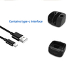 Type-c with USB cable charger for E-cigarette Charging Holder for use with IQOS Product 