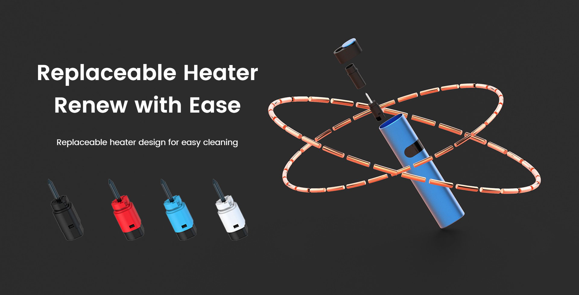 HEXO Heat Not Burn Heater for HNB Heatsticks